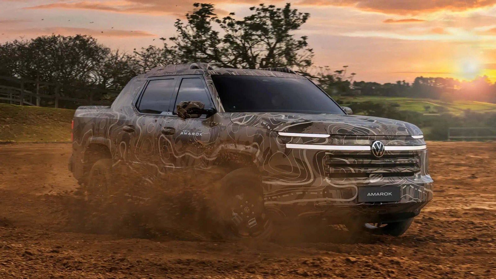Volkswagen: Πρώτες teaser εικόνες του νέου Amarok 